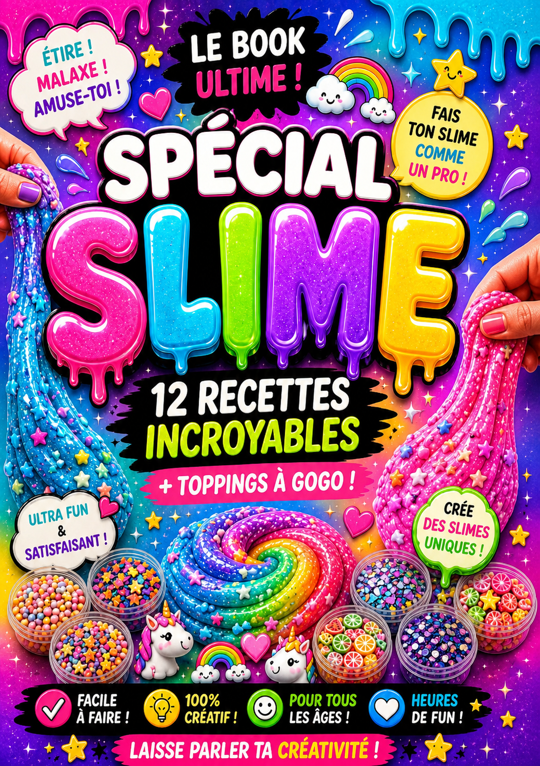12 RECETTES SLIME
