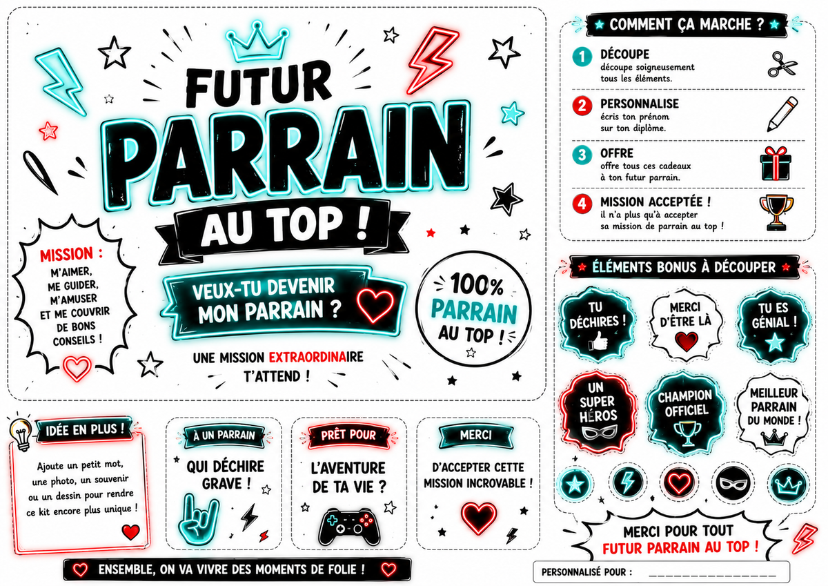 KIT DU FUTUR PARRAIN