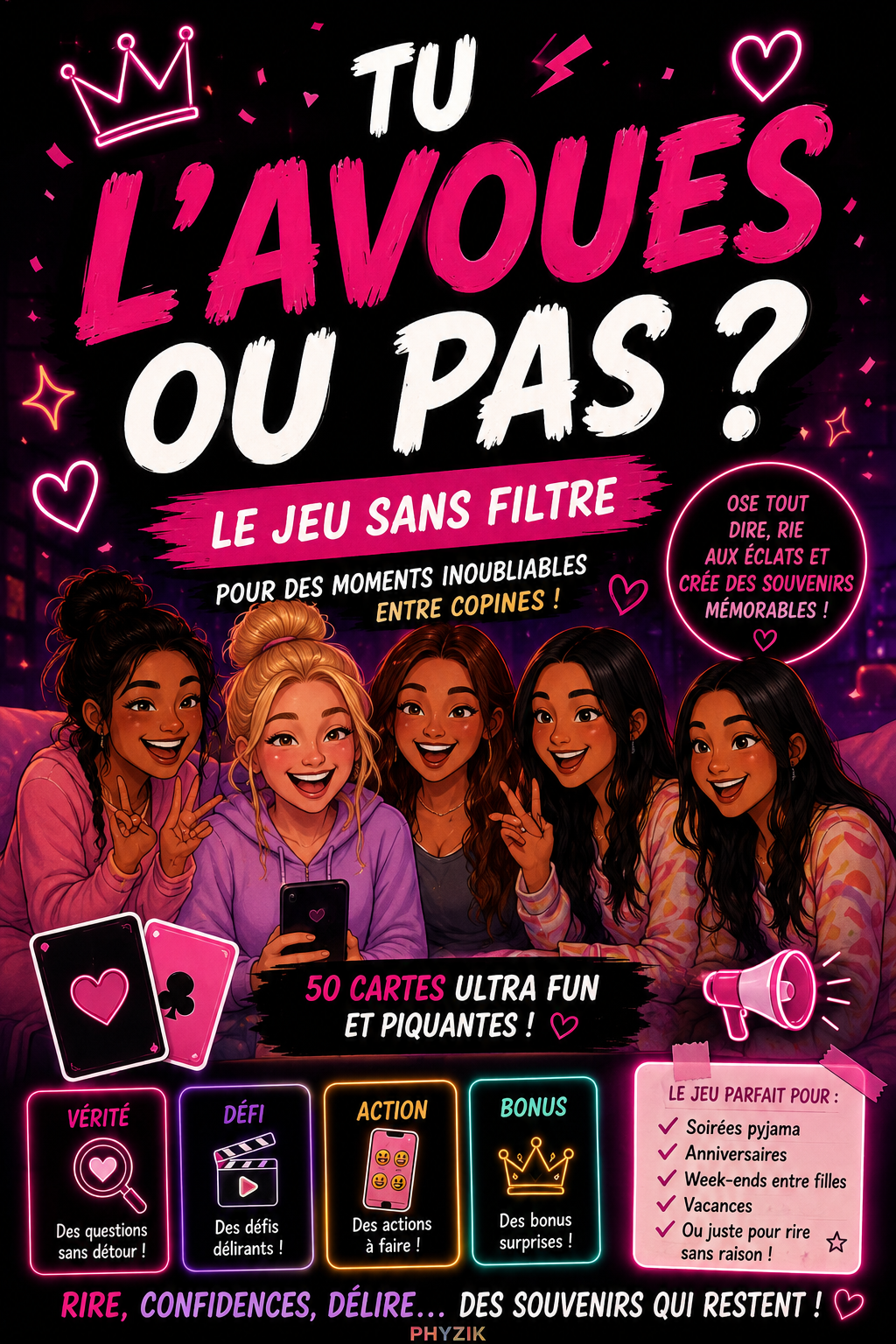 JEU : TU L'AVOUES OU PAS?