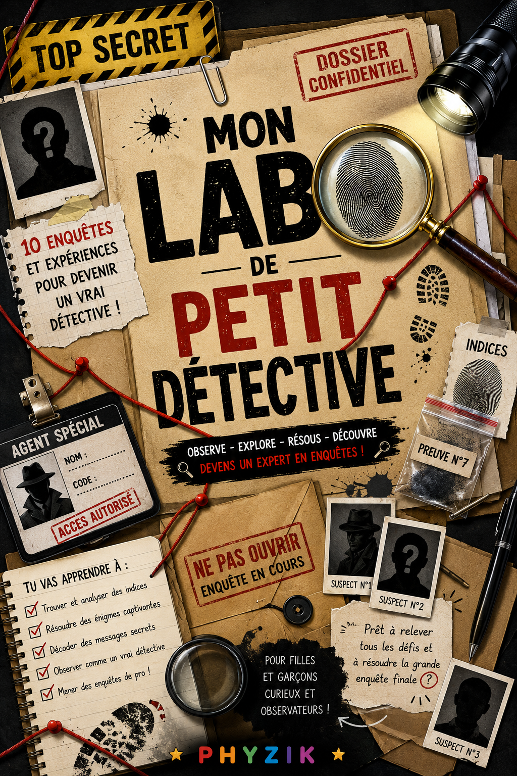 MON PETIT LABO DE DÉTECTIVE