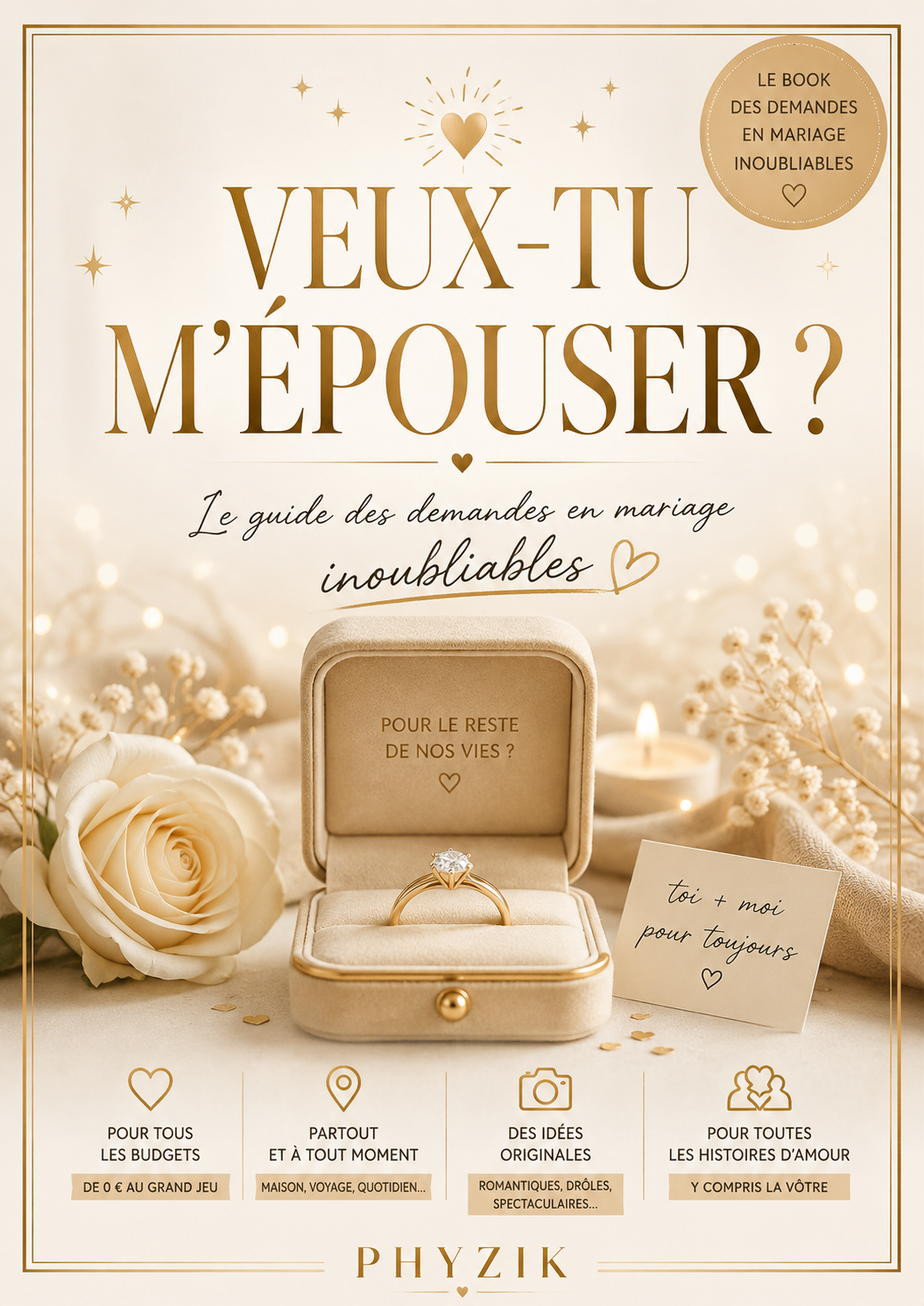VEUX TU M’ÉPOUSER ?
