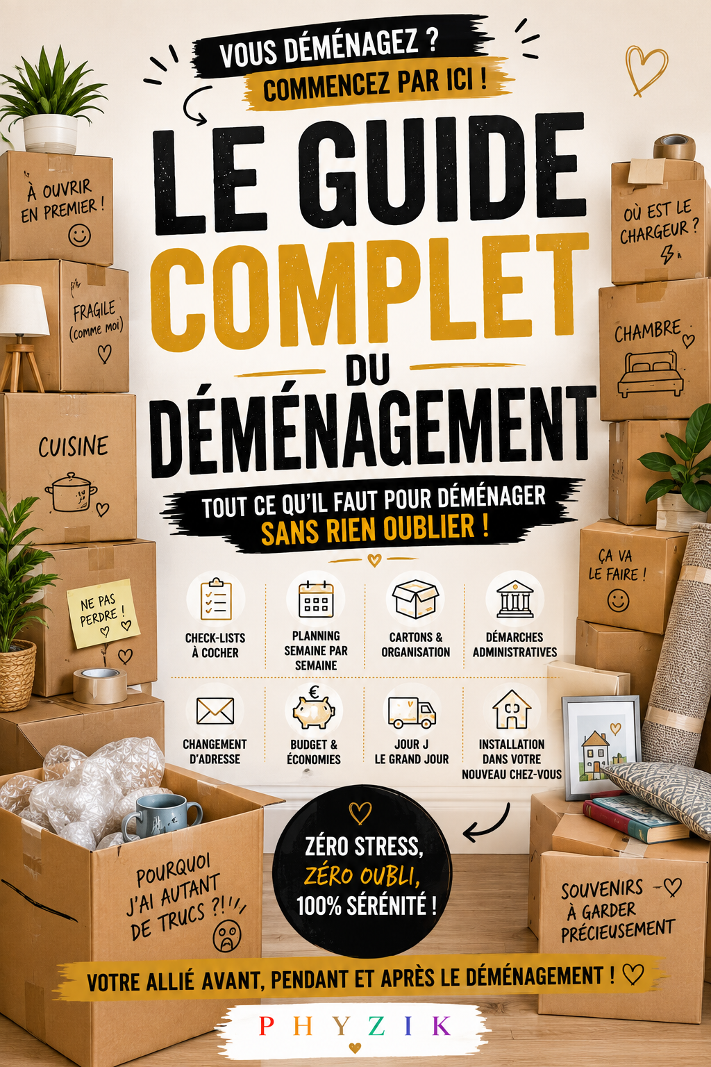 LE GUIDE COMPLET DU DÉMÉNAGEMENT