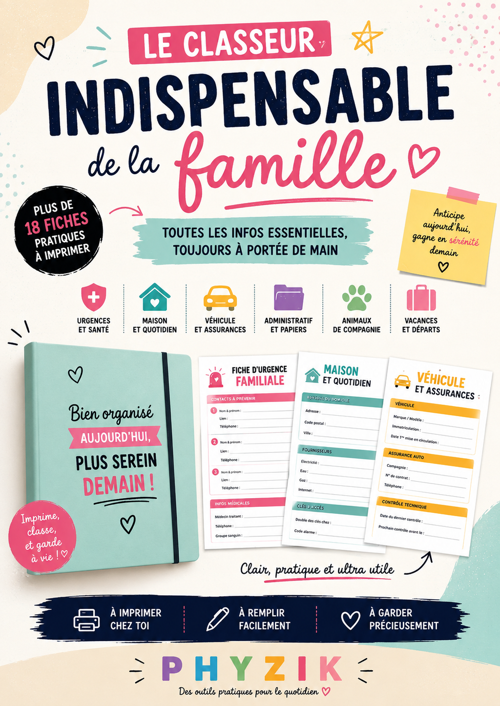 LES INDISPENSABLES DE LA FAMILLE