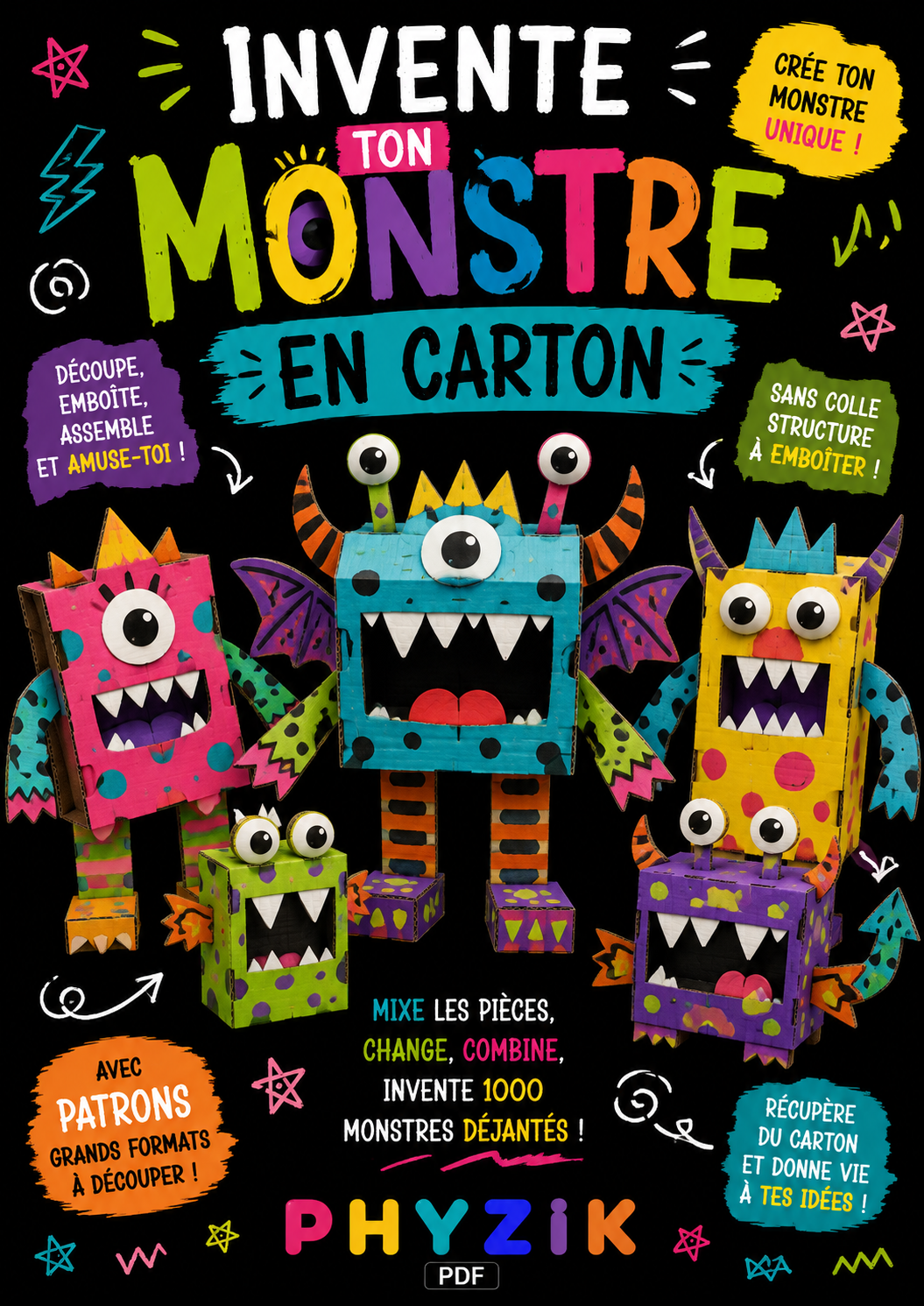 INVENTE TON MONSTRE EN CARTON